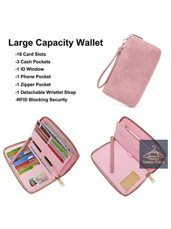 Vegan Leather Backpack Purse with Wallet 2-Piece Set Large Capacity Multi-Pocket main image 2